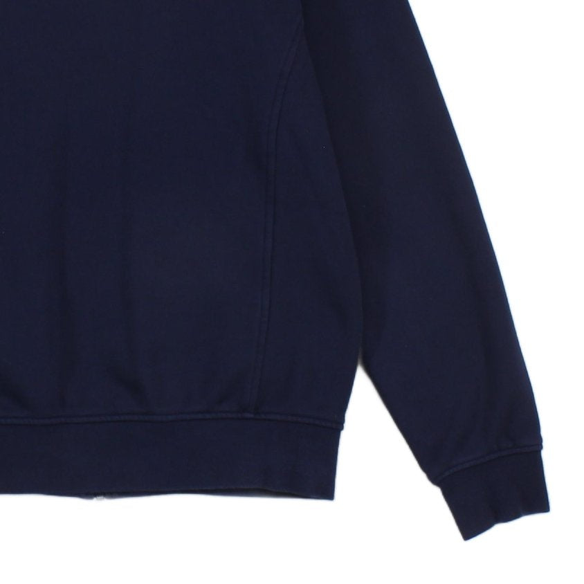 Mens Sweatshirt Full Zip Embroidered Logo