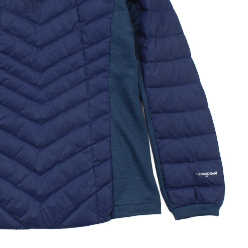 Womens Quilted Jacket Hooded Insulated Down