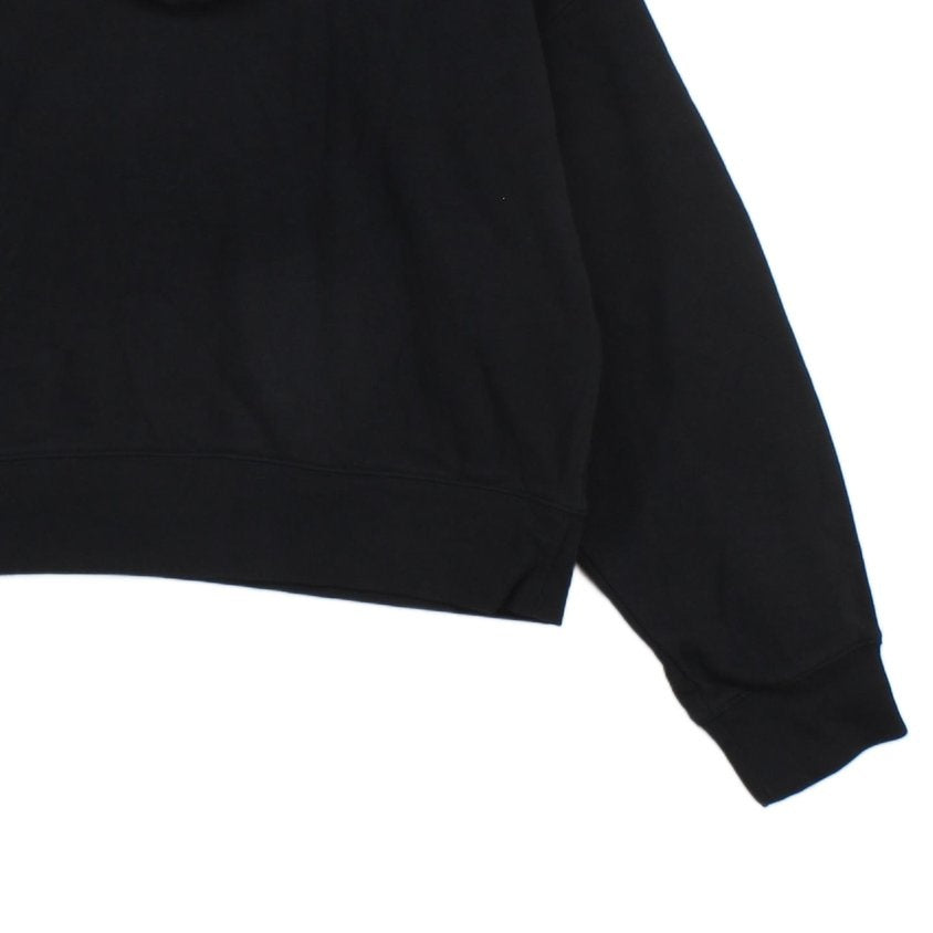 Womens Oversized Hoodie Logo Sequeins