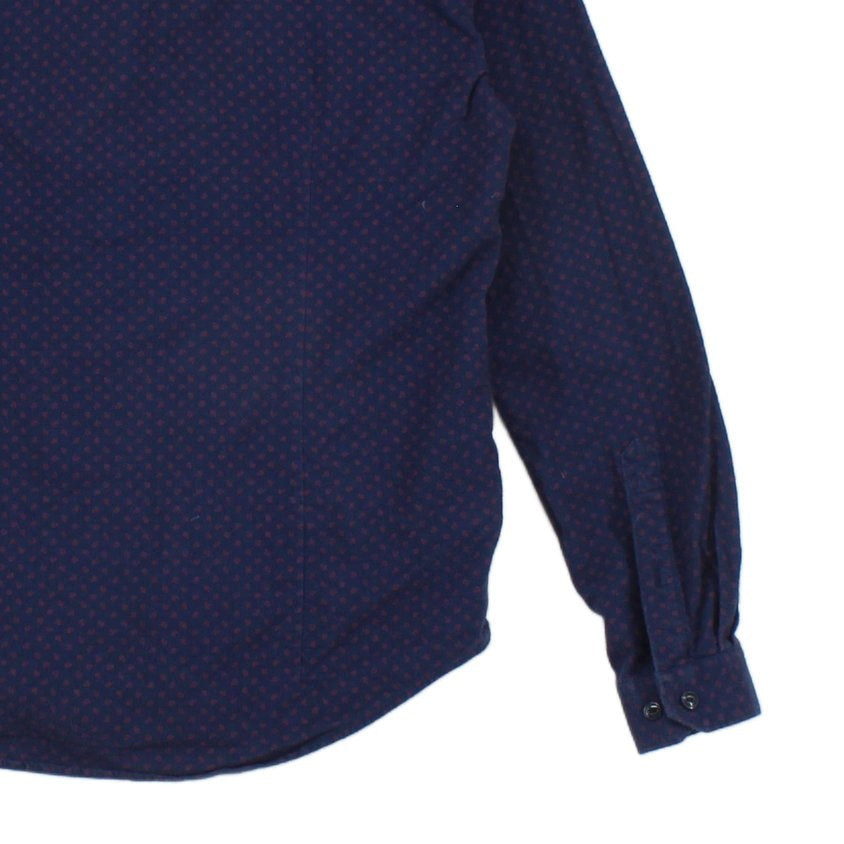Mens Shirt Slim Fit Button Up