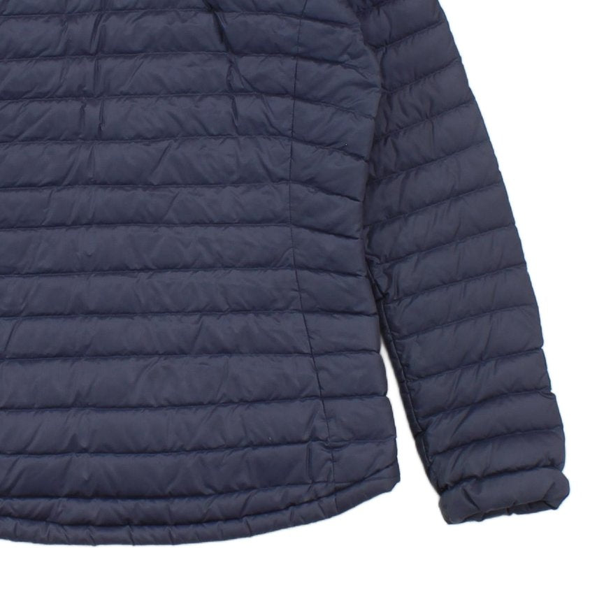 Womens Microlight Alpine Quilted Jacket Hooded Down Filled