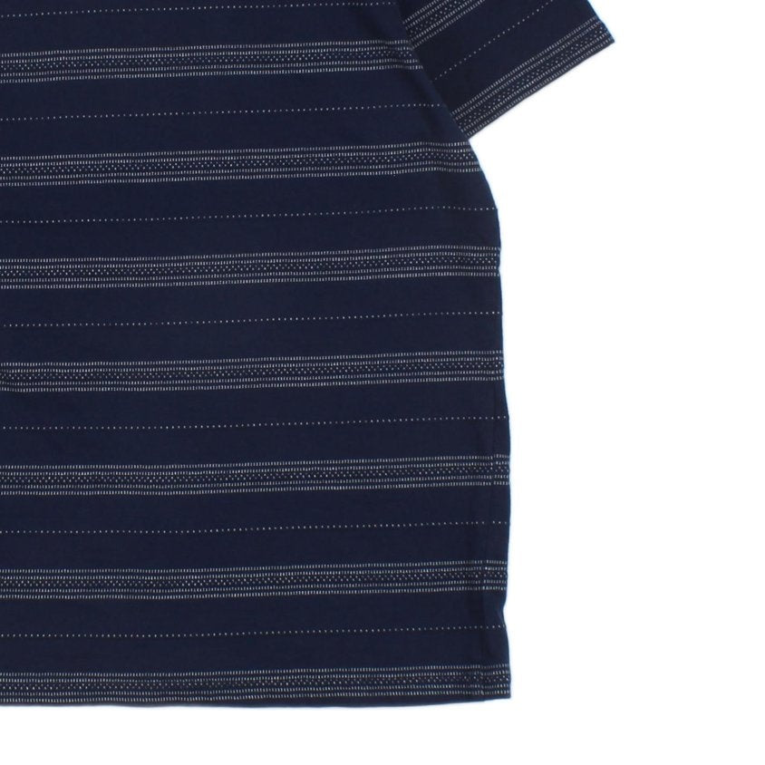 Mens Striped T-Shirt Short Sleeve Crew Neck
