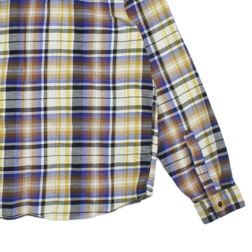 Mens Plaid Shirt Long Sleeve Outdoor