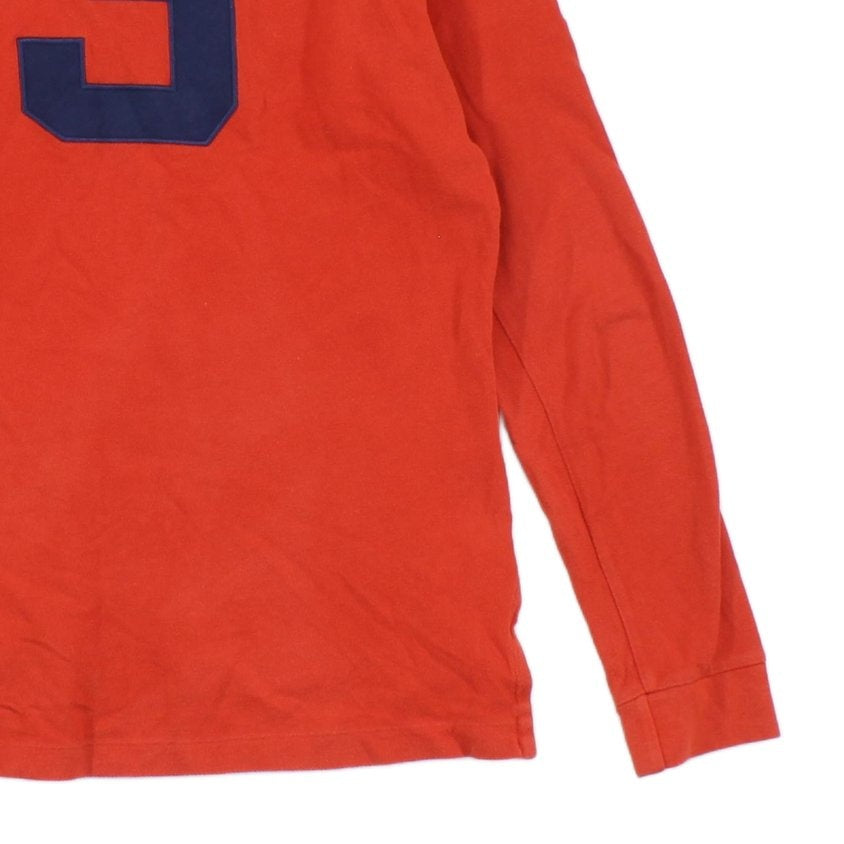 Mens Polo Shirt Long Sleeve Big Pony