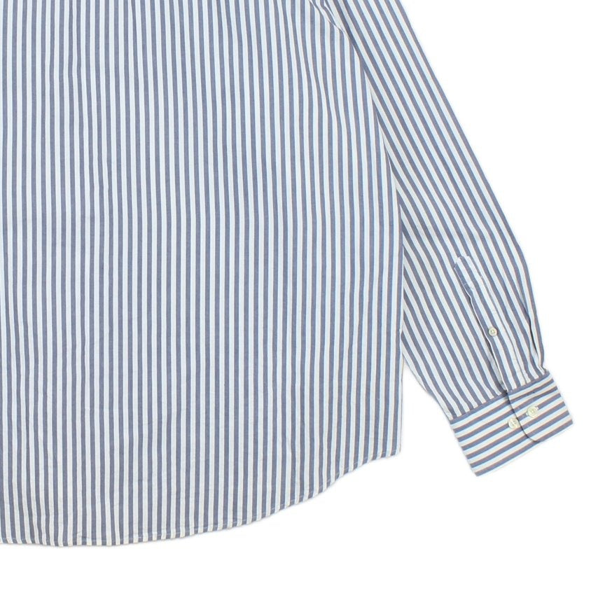 Mens Striped Shirt Made In Portugal Button Up Long Sleeve