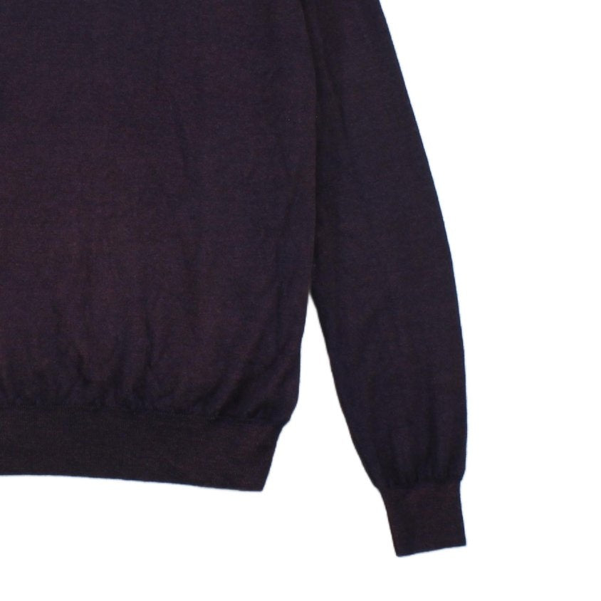 Mens V-Neck Jumper Made In Italy Soft