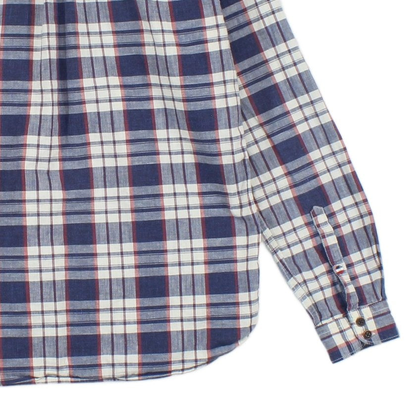 Mens Plaid Shirt Long Sleeve Regular Fit