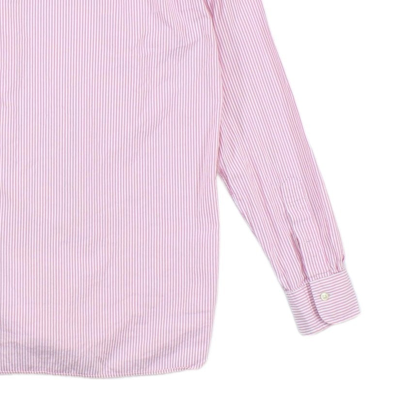 Mens Striped Shirt Long Sleeve Classic