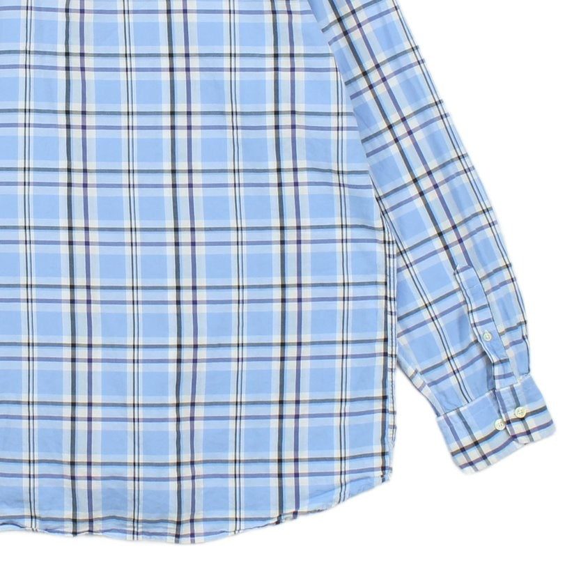 Mens Plaid Shirt Made In Portugal Button Down Long Sleeve