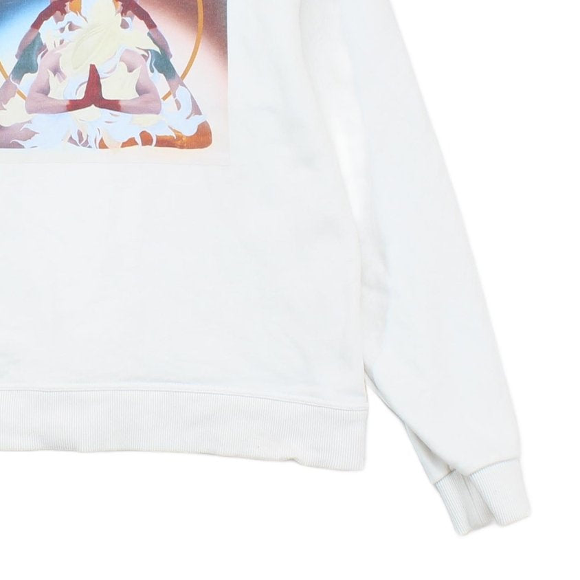 Womens Meditation Hoodie Made In Portugal Logo Graphic