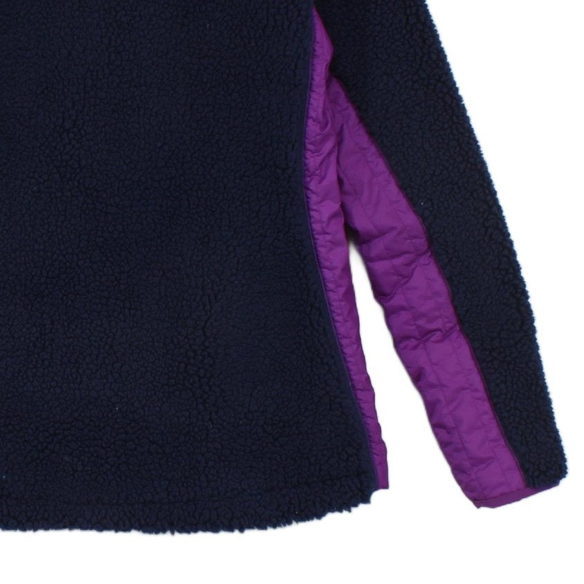 Womens Sherpa Fleece Jacket Full Zip Thermal Outdoor