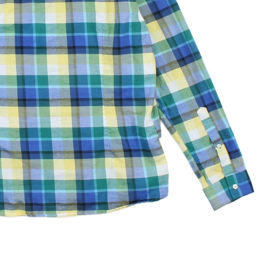 Mens Plaid Shirt Made In Portugal Button Up