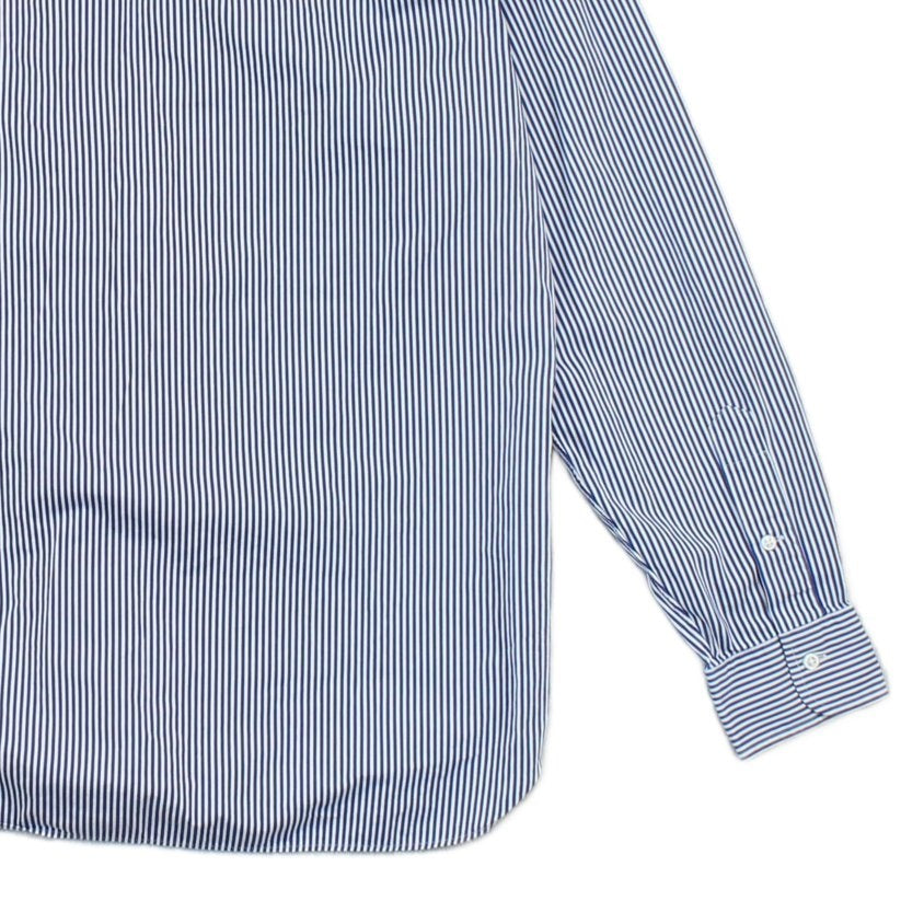 Mens Striped Shirt Button Up Collared