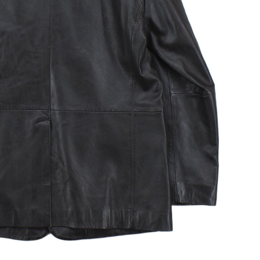 Mens Leather Blazer