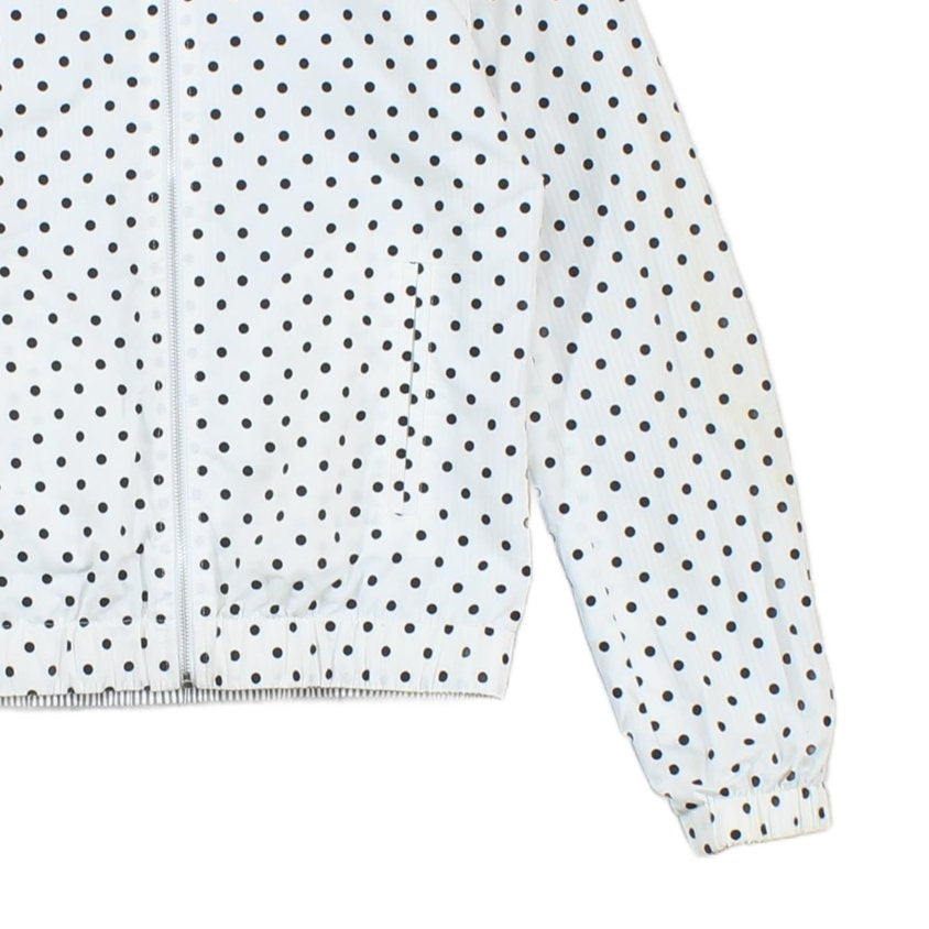 Womens Reversible Jacket Full Zip Polka Dot