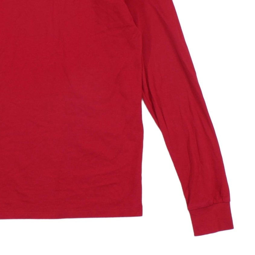 Mens Polo Shirt Stretch Slim Fit Long Sleeve