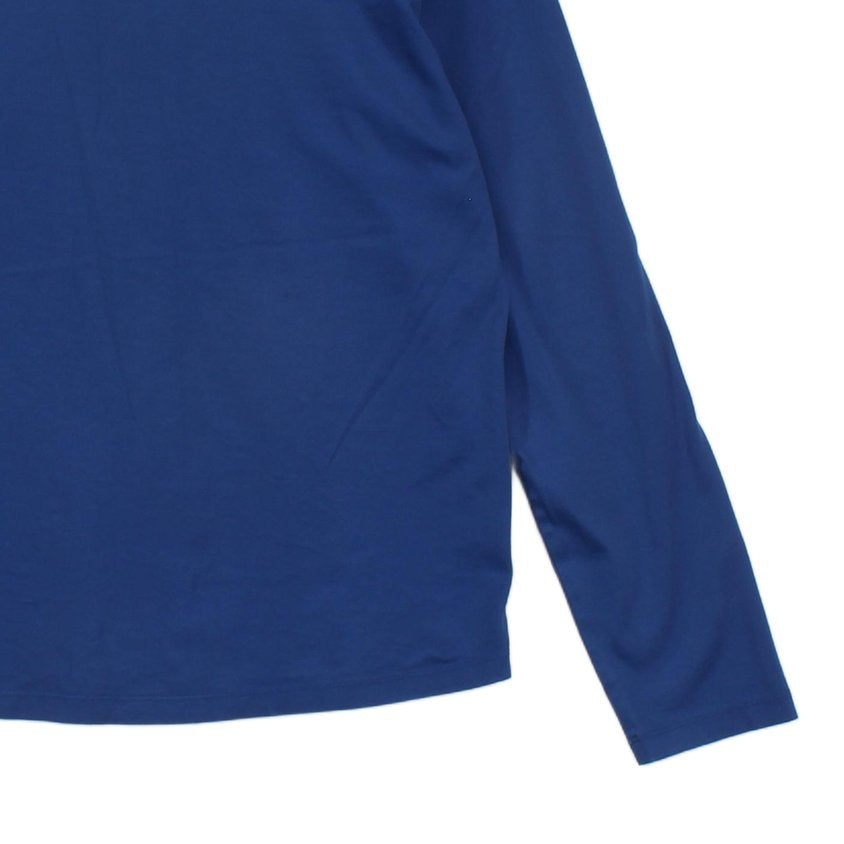 Mens Polo Shirt Long Sleeve Slim Fit