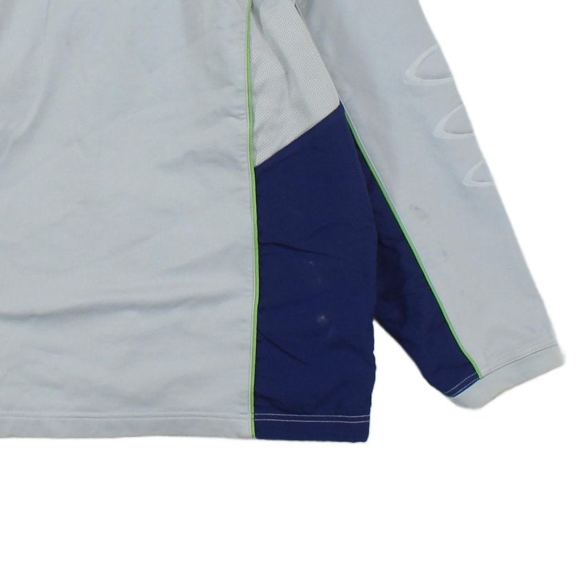 Mens 1/4 Zip Hoodie Retro