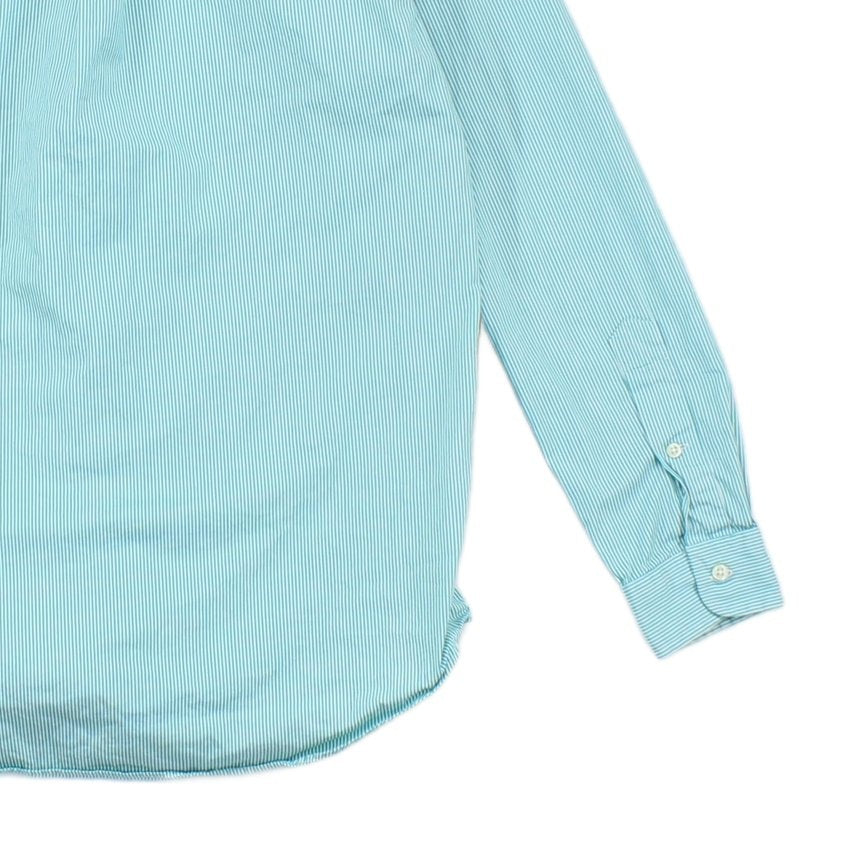 Mens Striped Shirt Button Up Long Sleeve Classic