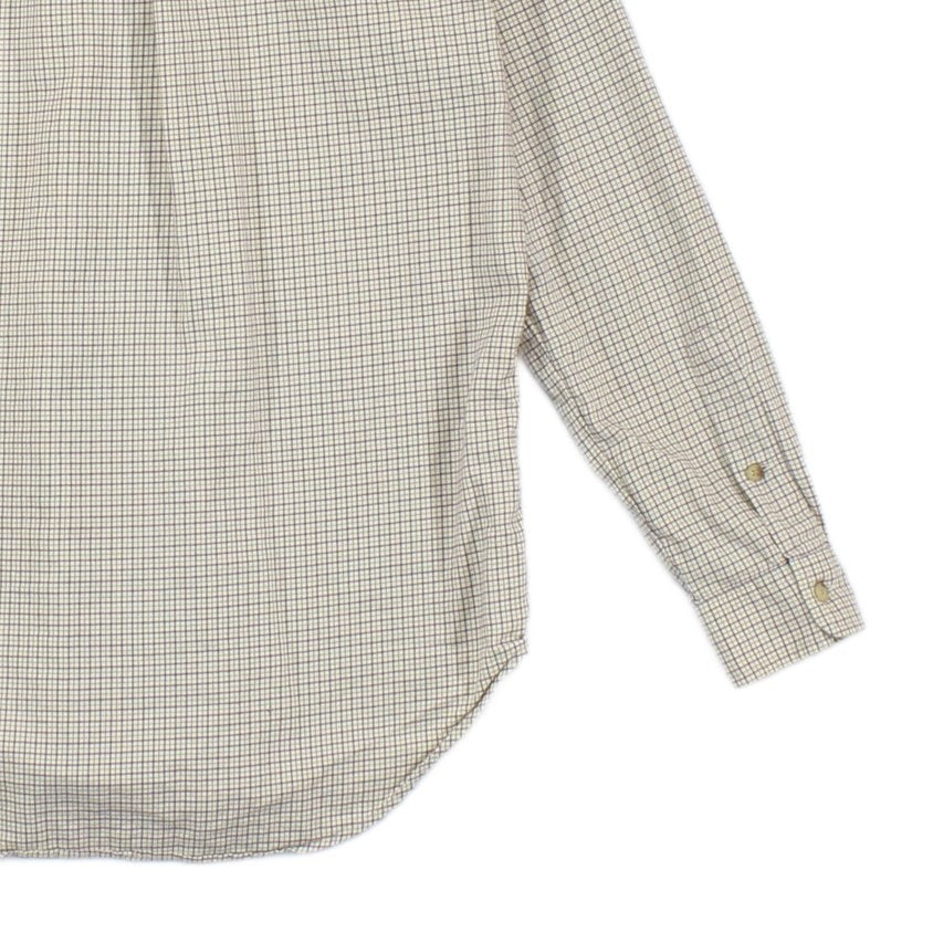 Mens Check Shirt Classic Fit Button Up