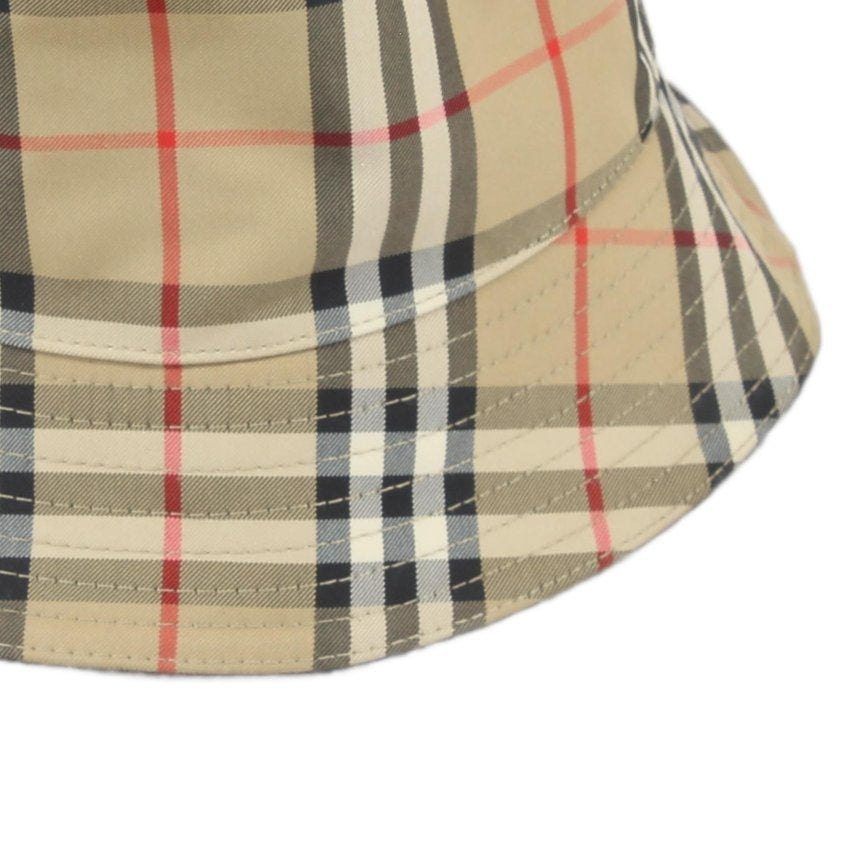 Mens Nova Check Bucket Hat Made In Italy Summer