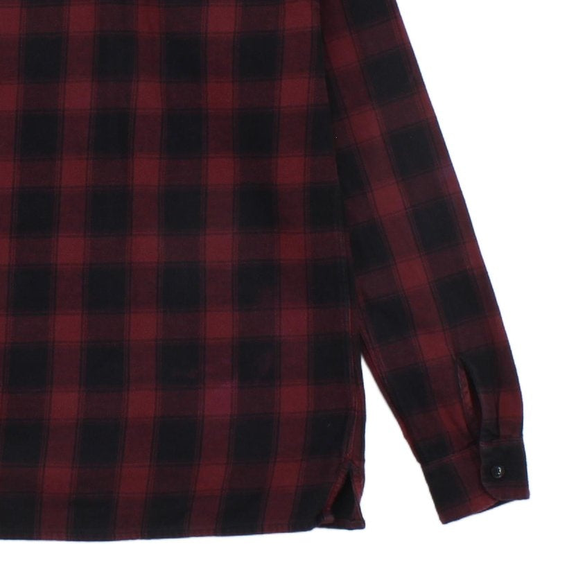 Mens Plaid Shirt Long Sleeve Button Up