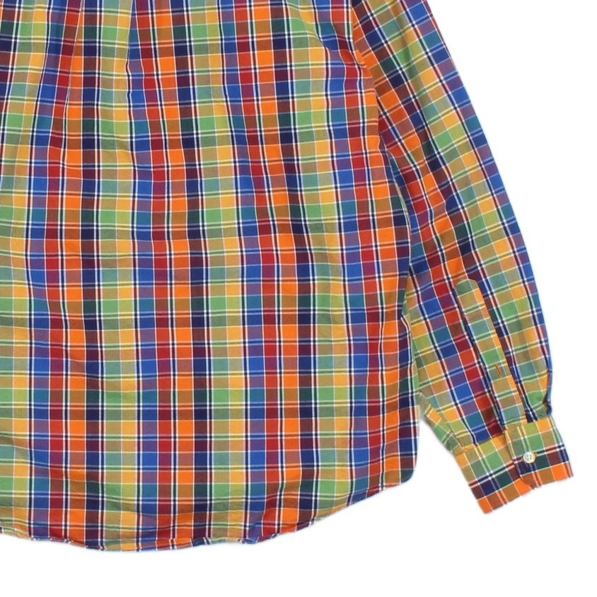 Mens Plaid Shirt Long Sleeve