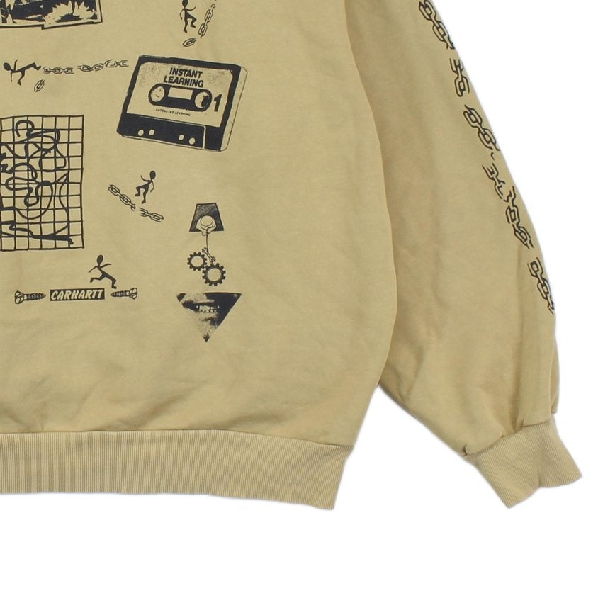 Mens Hd Scramble Hoodie Oversized Graphic Streetwear