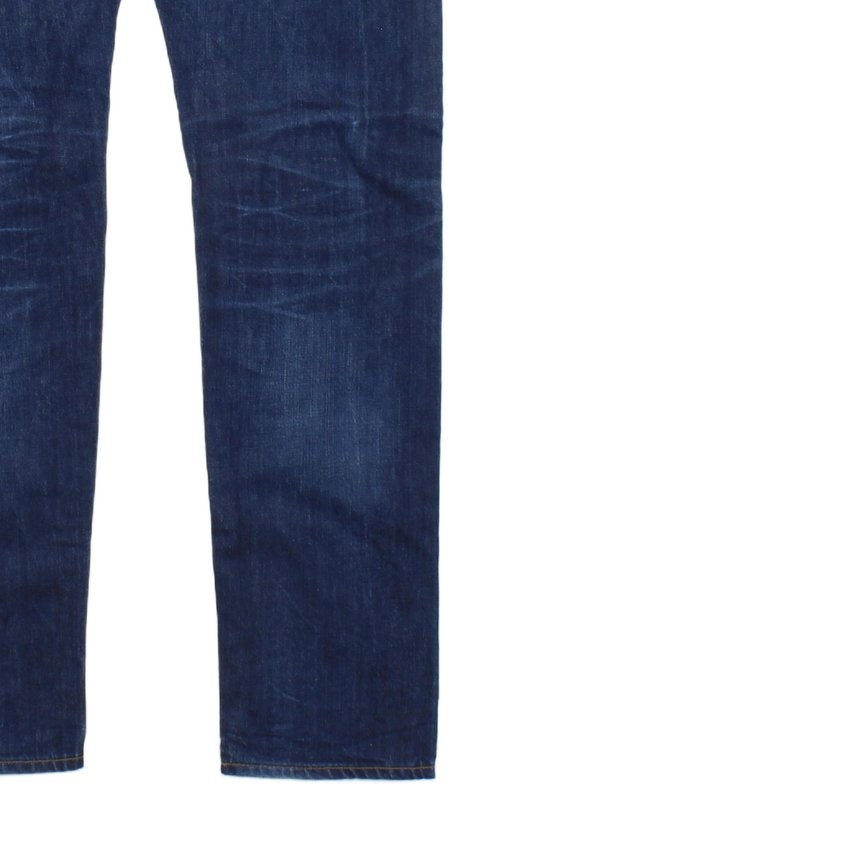 Mens Jeans Ed-75 Slim Fit Button Fly