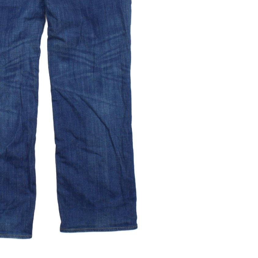 Mens Jeans Button Fly Denim Regular Fit
