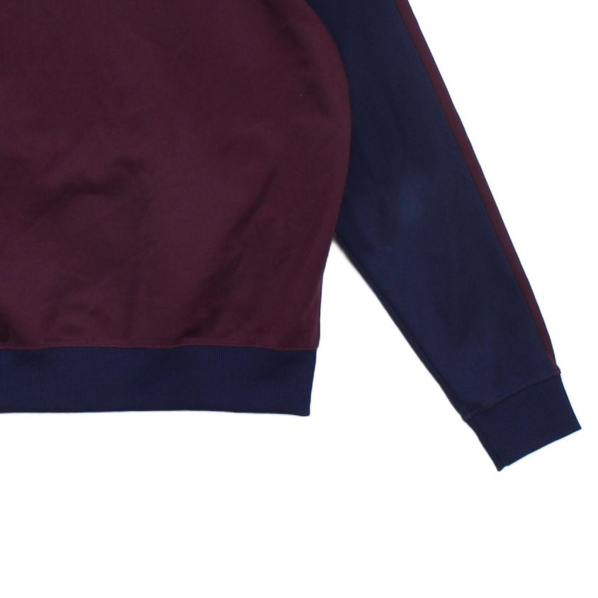Mens Track Jacket Full Zip Mod 80S Casuals