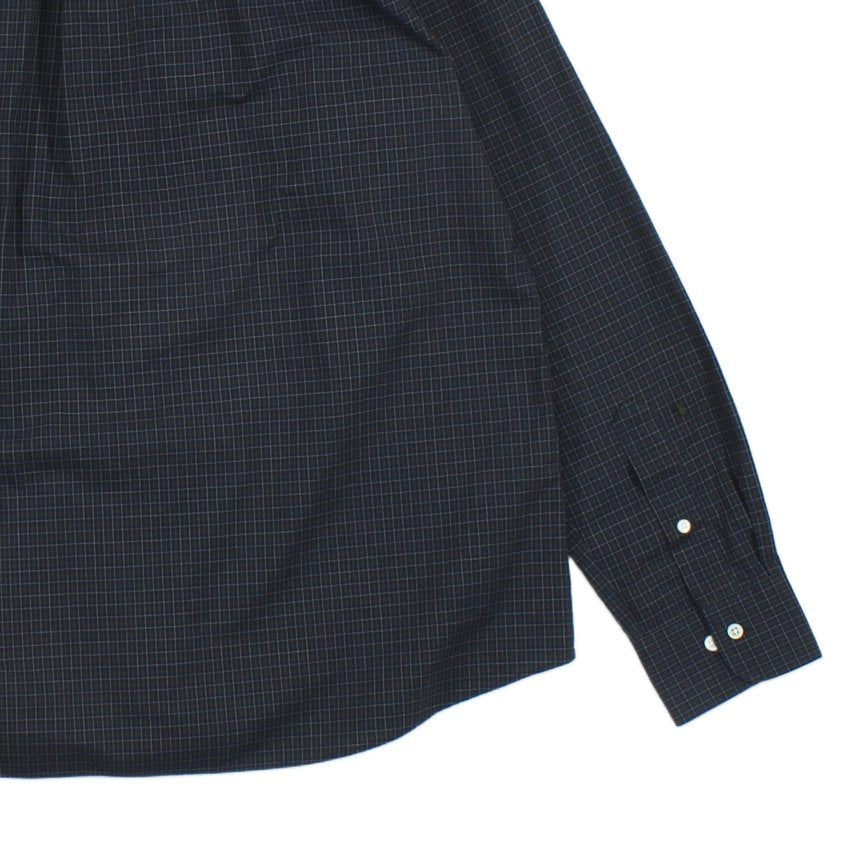 Mens Check Shirt Fitted Non Iron