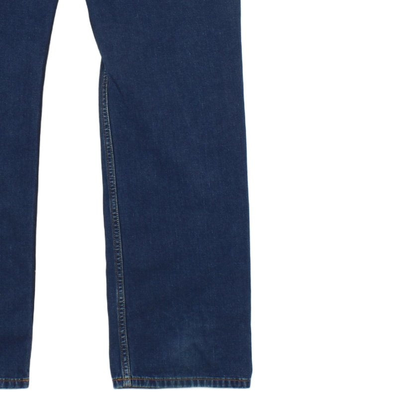 Mens Larkee Jeans Regular Straight Denim Straight