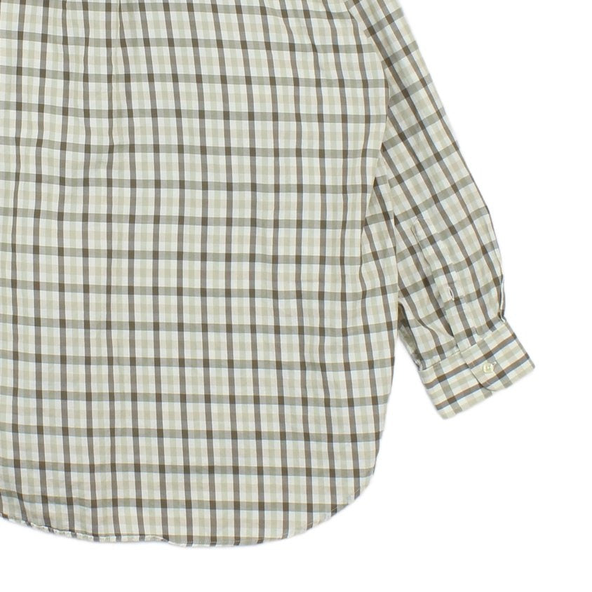 Mens Check Shirt Long Sleeve Classic