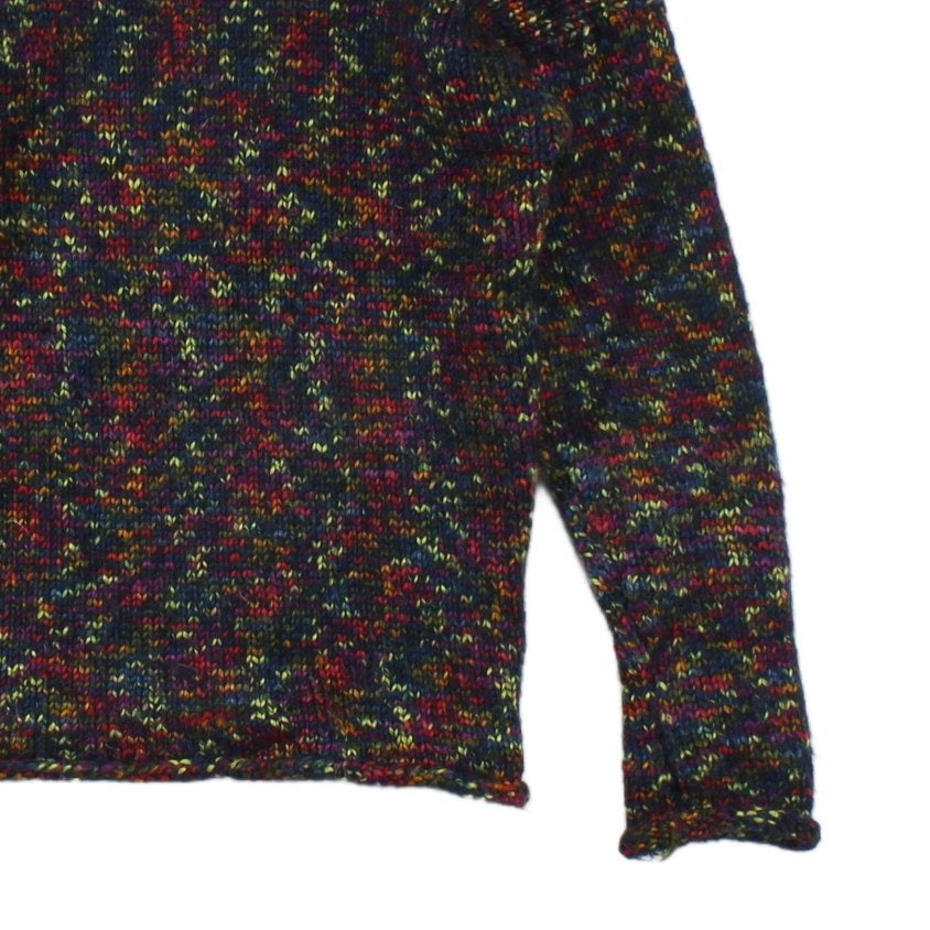 Womens Chunky Knit Jumper Cowl Neck Long Sleeve