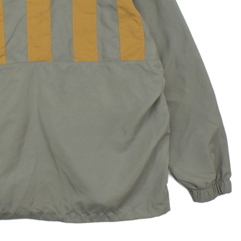 Mens Windbreaker Jacket 1/4 Zip Colorblock Oversized