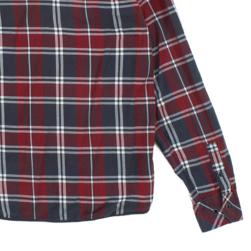 Mens Plaid Shirt Long Sleeve