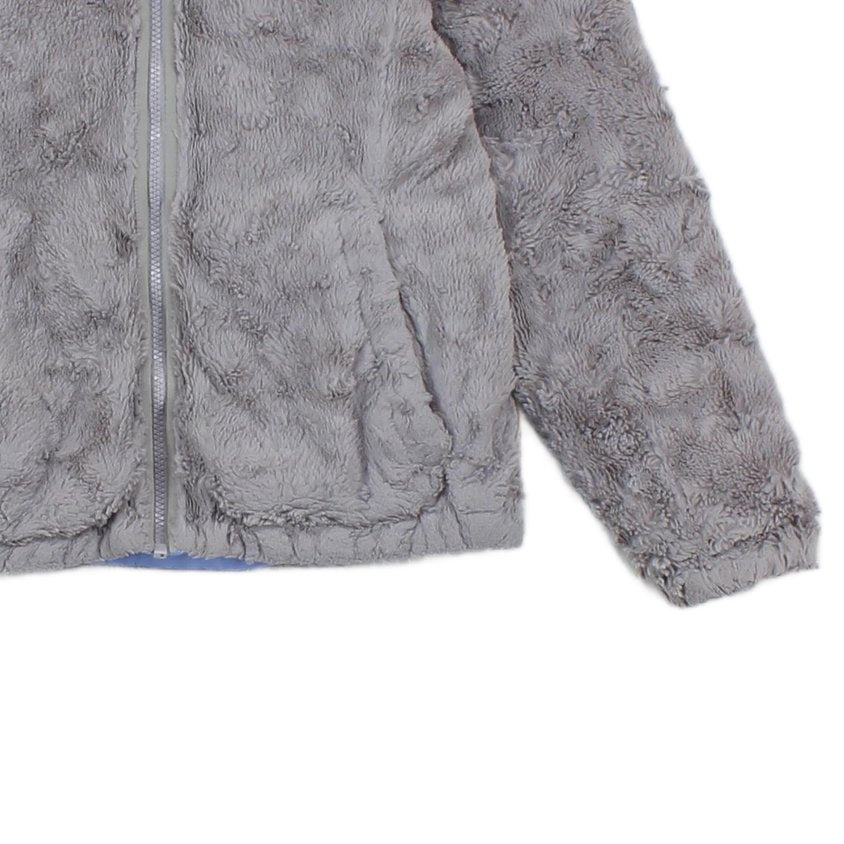 Girls Quilted Jacket Reversible Full Zip Lightweight