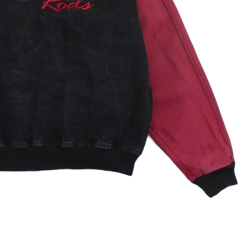 Mens Varsity Jacket Retro Oversized