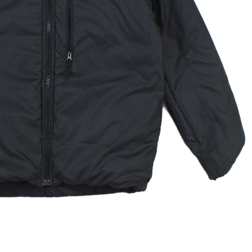 Boys Quilted Jacket Hooded Full Zip Reversible