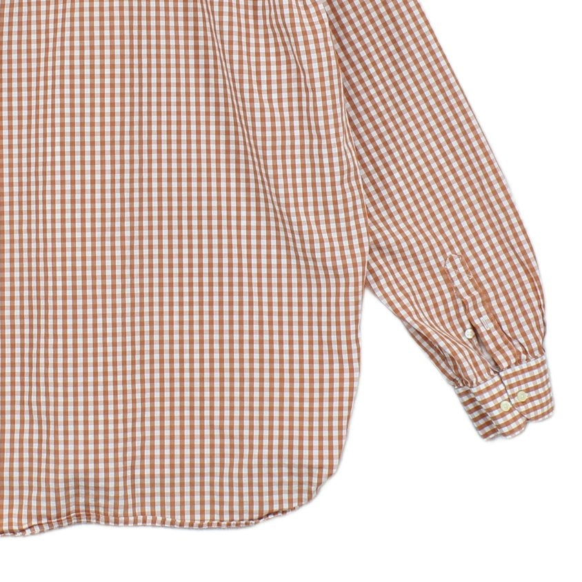 Mens Check Shirt Long Sleeve Button Up