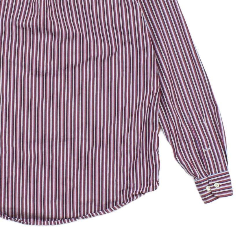 Mens Striped Shirt Button Down Custom Fit
