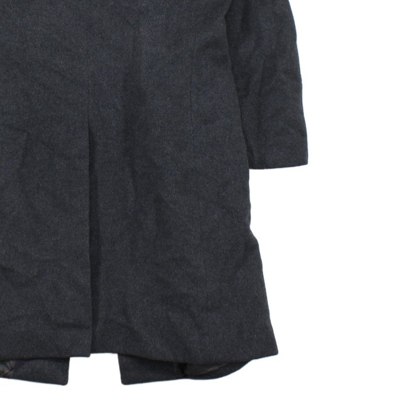 Mens Overcoat Uk Made Long Cashmere Blend