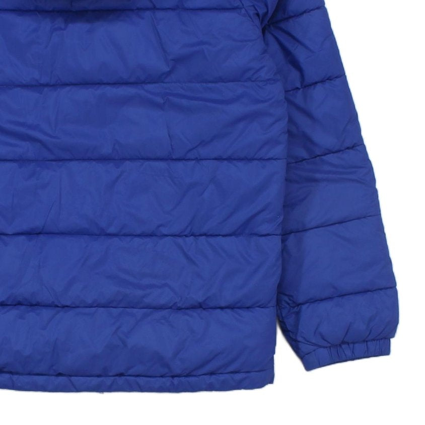 Boys Quilted Jacket Hooded Full Zip Outdoor