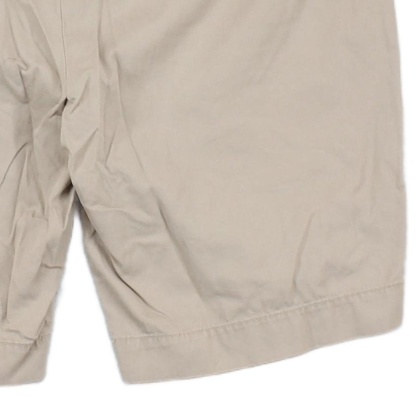 Mens Chino Shorts Zip Fly Cotton