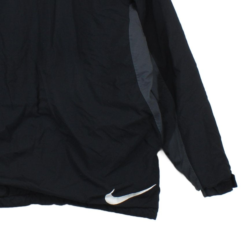 Mens Quilted Jacket Full Zip Two Tone