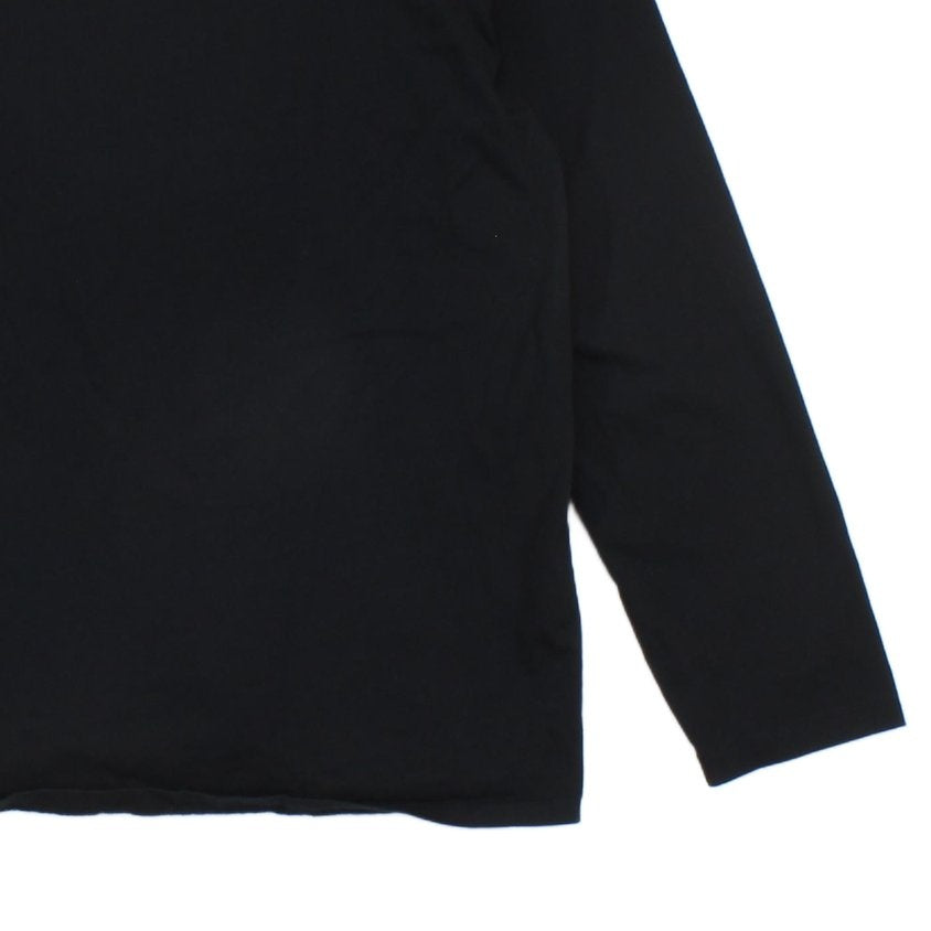 Mens T-Shirt Long Sleeve Crew Neck