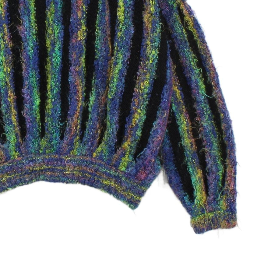 Womens Cardigan Oversized Fit Striped