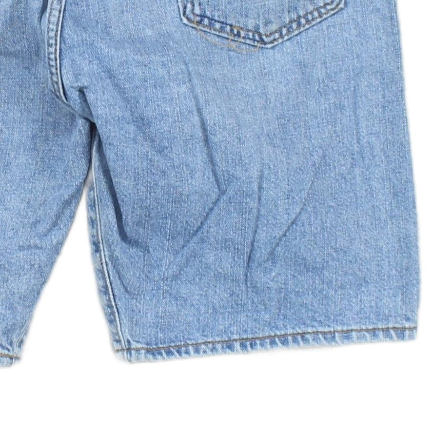 Mens Denim Shorts Straight Fit Cotton