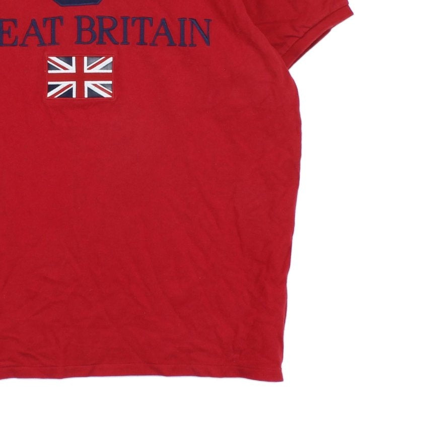 Mens Great Britain Polo Shirt Custom Fit